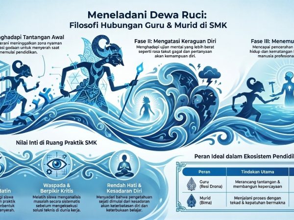 Filosofi Dewa Ruci dan Ruang Kelas Sebagai Sebuah Refleksi Mengenai Hubungan Guru dan Murid di SMK