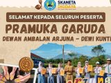 Delapan Siswa SMKN 1 Tuntang Ikuti Pelantikan Pramuka Garuda Kwartir Semarang 2026 di GOR Wujil Bergas