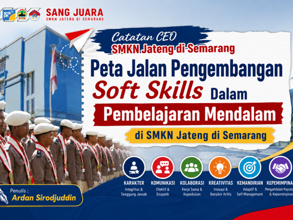 Peta Jalan Pengembangan Soft Skills Dalam Pembelajaran Mendalam di SMKN Jateng di Semarang