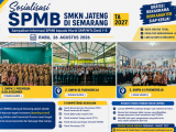 SMKN Jateng Semarang Sosialisasikan SPMB 2027/2028, Sasar Ribuan Pelajar SMP di Kebumen dan Purworejo