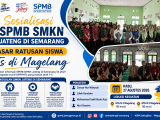 Sosialisasi SPMB SMKN Jateng di Semarang Sasar Ratusan Siswa MTs di Magelang