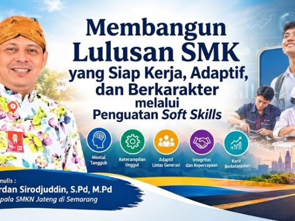 Membangun Lulusan SMK yang Siap Kerja, Adaptif, dan Berkarakter melalui Penguatan Soft Skills