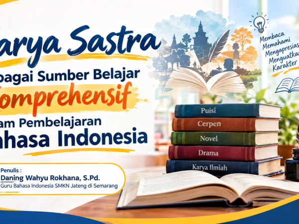 Karya Sastra Sebagai Sumber Belajar Komprehensif Dalam Pembelajaran Bahasa Indonesia