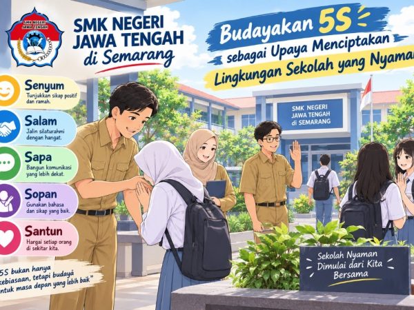 Membangun Sekolah yang Nyaman melalui Budaya 5S