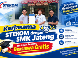 STEKOM Pusat Jajaki Kolaborasi dengan SMK Jateng, Hadirkan Peluang Beasiswa Gratis
