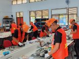 Siswa Teknik Elektronika Industri SMKN Jateng Ikuti UKK LSP P3, Uji Kompetensi Berbasis PLC