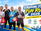 Semarang Utara Fun Run 2026, 70 Siswa SMKN Jateng Ikut Kampanye Anti Tawuran dan Peduli Lingkungan