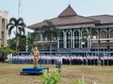 Upacara Rutin Hari Senin di SMKN Jateng di Semarang, Agista Rizki Dermara Tekankan Prinsip 5K untuk Siapkan Murid Siap Kerja